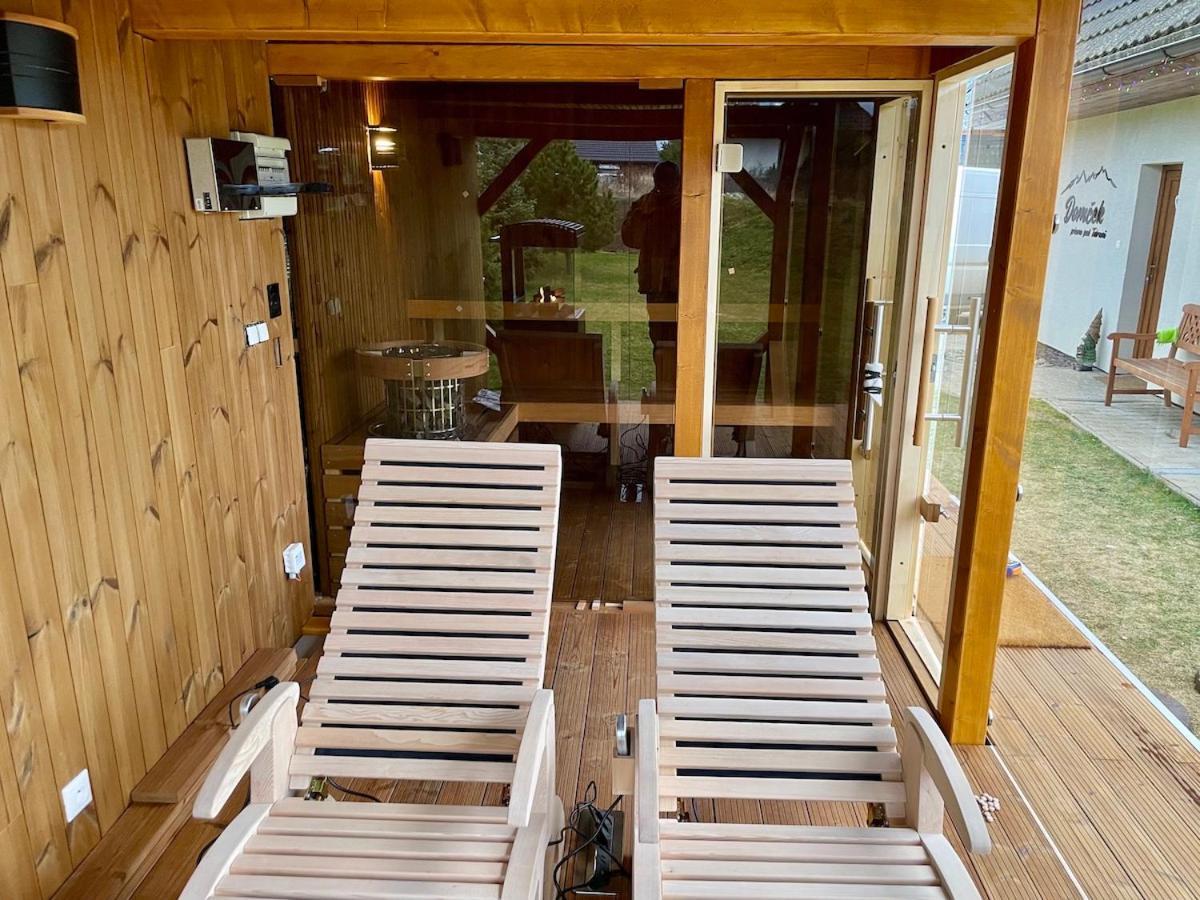 Domcek & Sauna Garden Stará Lesná Екстериор снимка