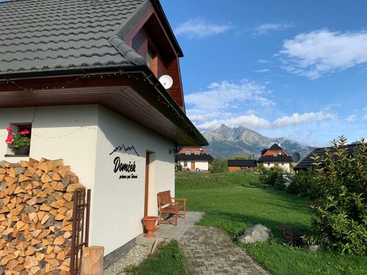 Domcek & Sauna Garden Stará Lesná Екстериор снимка